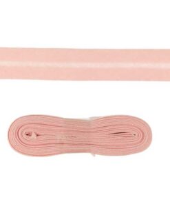 Baumwollschrägband uni rosa 2
