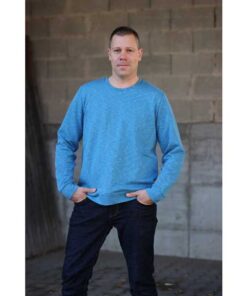 Papierschnittmuster Basic Pullover Herren Gr 2XS - 4 XL - Fadenkäfer