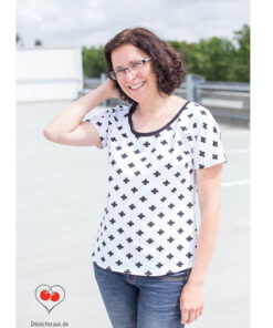 Papierschnittmuster Shirt Chilly Damen Gr. 32 - 58 Fadenkäfer