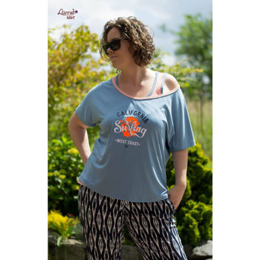 Papierschnittmuster Shirt Chilly  Damen Gr. 32 - 58 Fadenkäfer – Bild 4