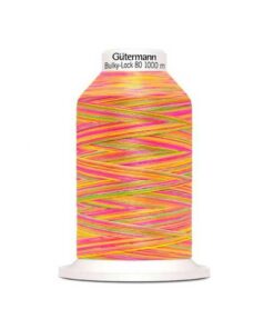 Overlock Bauschgarn Bulky-Lock Gütermann - gelb / pink / grün multicolor
