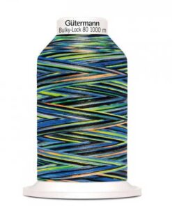 Overlock Bauschgarn Bulky-Lock Gütermann - blau / grün multicolor