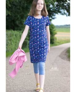 Papierschnittmuster Kleid Isabell Gr. 74 - 164 - Fadenkäfer