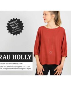 Papierschnittmuster "Frau Holly" weite Bluse Gr 146- 48 - Studio Schnittreif