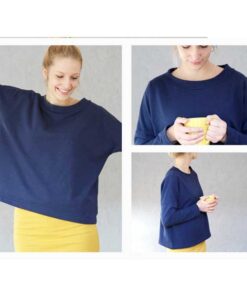 Papierschnittmuster "Frau Isa" oversized Sweater Gr 146- 48 - Studio Schnittreif