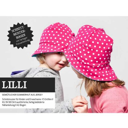 Papierschnittmuster "Lilli" Sonnenhut Jersey KU 39 -58- Studio Schnittreif