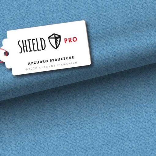 Shield Pro Albstoffe "Structure" Hamburger Liebe - azzuro