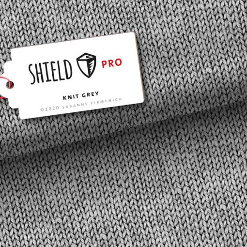 Shield Pro Albstoffe "knit" Hamburger Liebe - grau