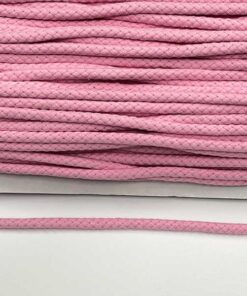 Baumwollkordel 8 mm - rosa