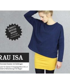 Papierschnittmuster "Frau Isa" oversized Sweater Gr 146- 48 - Studio Schnittreif