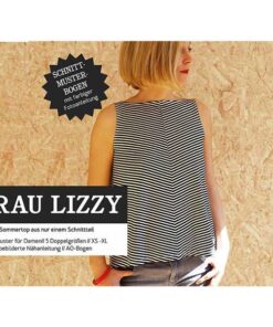 Papierschnittmuster "Frau Lizzy" luftiges Damentop Gr 146- 48 - Studio Schnittreif
