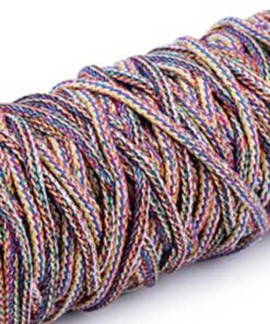 Multicolorkordel 5 mm - bunt
