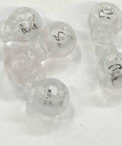 Kordelstopper rund - transparent
