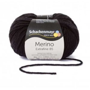 Merino Extrafine 85 Schachenmayr - schwarz 299