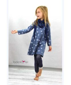 Papierschnittmuster Basic Kleid Gr. 74 - 164 - Fadenkäfer