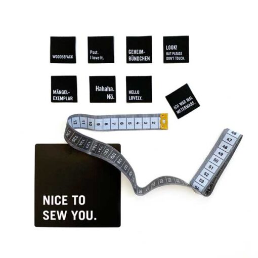#mehrEtikette - 1. Edition - Nice to sew you
