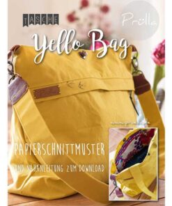 Papierschnittmuster Schultertasche "yello bag" - Prülla