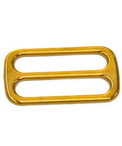 Stegschnalle/ Schieber - 40mm - gold