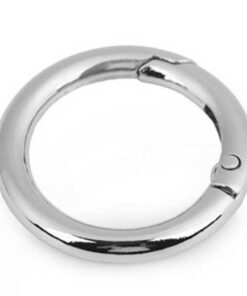 Ringkarabiner 38mm - nickel