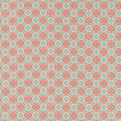 Baumwolle - "Julia 3" rosa / bunt