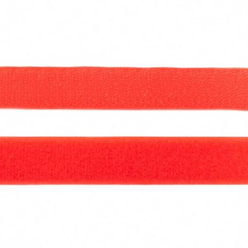 Klettband rot 25 mm