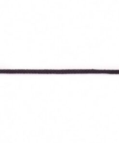 Baumwollkordel 5 mm - schwarz