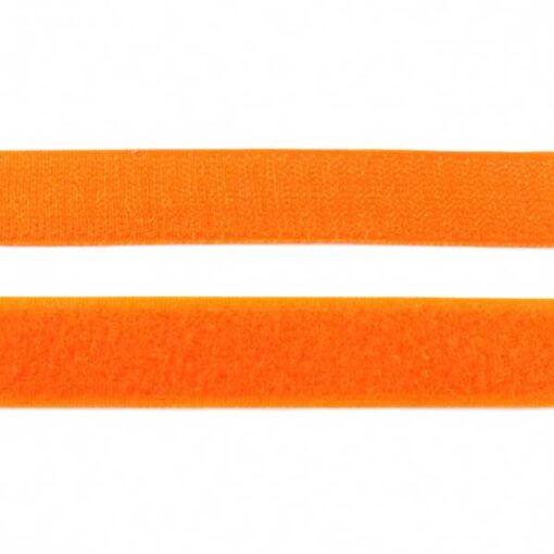 Klettband orange 25 mm