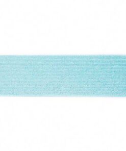 Gummiband 50 mm - mint Glitzer