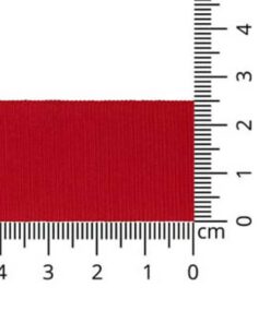Ripsband 25 mm - rot