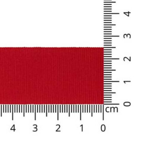 Ripsband 25 mm - rot