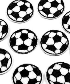 Applikation - aufbügelbar - Fussball