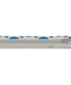 Krampenreissverschluss OPTI 5 mm - teilbar  -  lichtgrau 30 cm