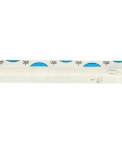 Krampenreissverschluss OPTI 5 mm - teilbar  - wollweiss 55 cm
