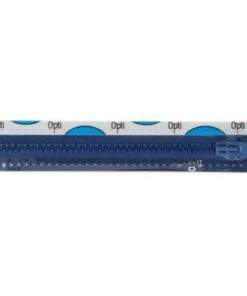 Krampenreissverschluss OPTI 5 mm - teilbar  - dunkelblau 40 cm
