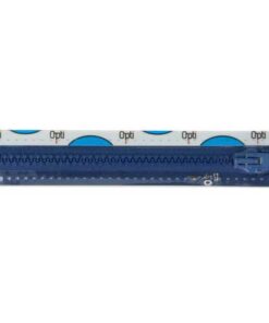 Krampenreissverschluss OPTI 5 mm - teilbar  - mitteljeansblau 35 cm