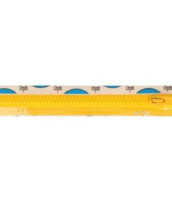 Krampenreissverschluss OPTI 5 mm - teilbar  - gelb 30 cm