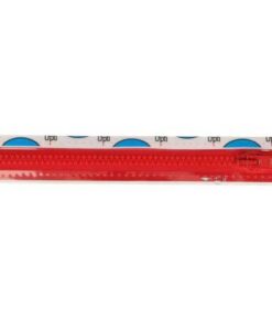 Krampenreissverschluss OPTI 5 mm - teilbar - rot 40 cm