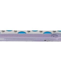 Krampenreissverschluss OPTI 5 mm - teilbar  - flieder 30 cm