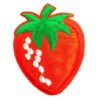 Applikation - aufbügelbar - Erdbeere