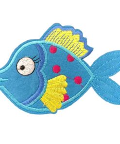 Applikation - aufbügelbar - Fisch