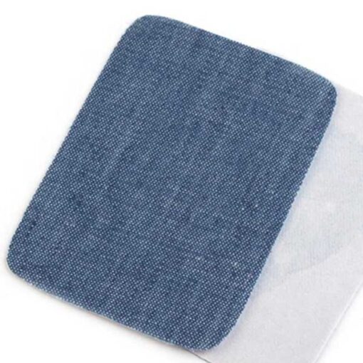 Applikation - aufbügelbar - Jeans blaugrau