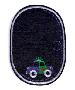 Applikation - Jeansflicken Auto