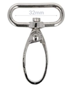 Karabiner 30 mm und 40mm - nickel glänzend