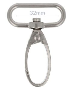 Karabiner 30 mm und 40mm - nickel matt