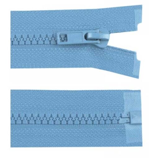 Krampenreissverschluss 5 mm - teilbar - jeans 60 cm