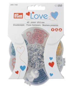 Jersey Druckknöpfe Prym Love "Colour" - 60 Stück