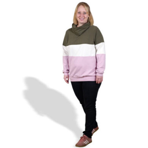 Papierschnittmuster Pulli Toni Gr. 32-58 - Fadenkäfer