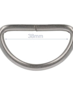 D-Ring 30mm / 40mm - nickel matt