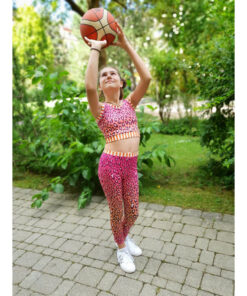 Albstoffe Hamburger Liebe Performance Activewear Jersey "Safari pink"
