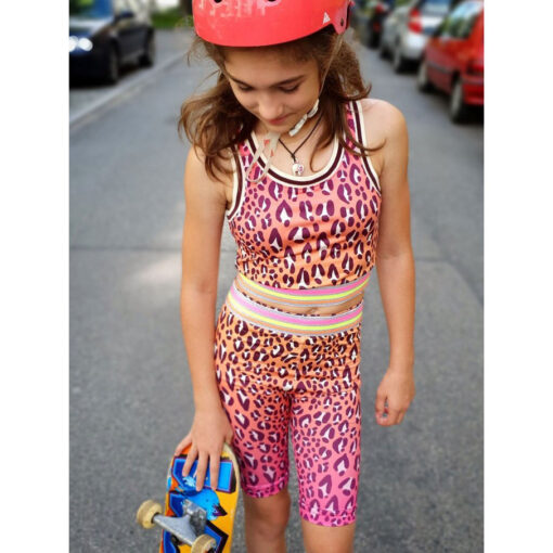 Albstoffe Hamburger Liebe Performance Activewear Jersey "Safari pink"